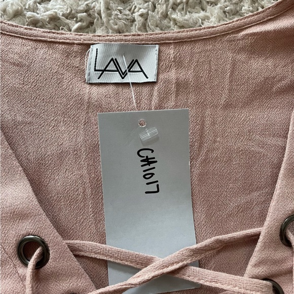 Lava lace up blouse - Picture 3 of 5